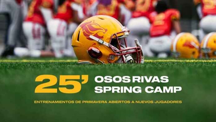Cartel entrenamientos primavera osos rivas (1)