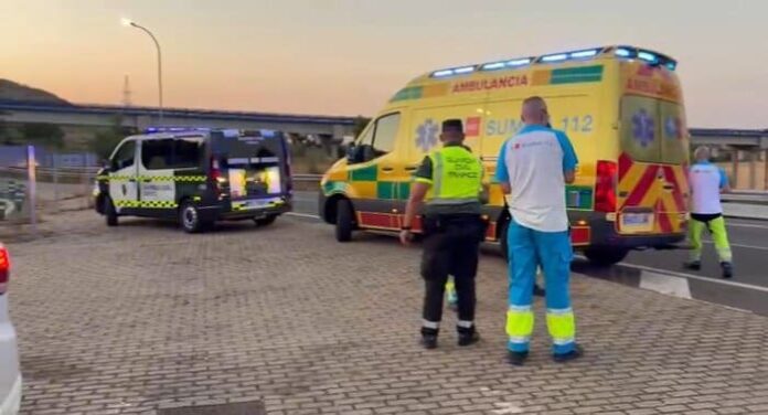 muerto accidente moto M-206