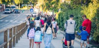 Vuelta al cole en 2024 (Foto Ayto Rivas / Mario)