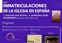 La Asociación Laica de Rivas presenta una guía para la recuperación de patrimonio inmatriculado por la Iglesia Católica
