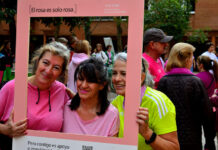 Más de 200 personas se concentran en Rivas por el Día Mundial Contra el Cáncer de Mama