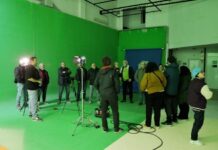 CineLab organizó una visita guiada a un plató de cine en Rivas