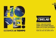 CineLab proyectará en Rivas un capítulo de la serie ‘HOPE, estamos a tiempo’, que expone soluciones a la crisis climática