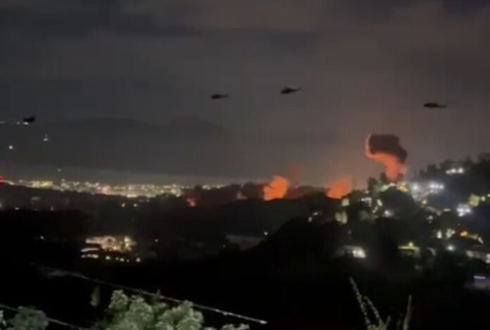 Bombardeo USA a Venezuela