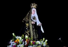 La procesión de La Dolorosa abre la Semana Santa 2026 en Rivas