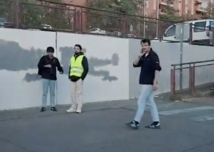 El PSOE condena el borrado de un mural ciudadano a manos de NNGG y del portavoz adjunto del PP, Jesús Martínez Caballero