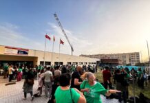 El CEIP Mercedes Vera se «encierra» para denunciar la paralización de las obras a las puertas del próximo curso