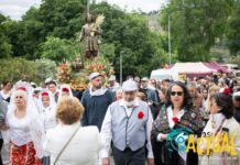 San Isidro procesionó ayer por las calles del Casco Antiguo