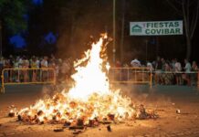 Rivas celebró por todo lo alto la Noche de San Juan