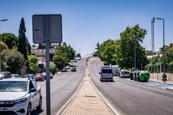 Calle Junkal tramo para construir carril bici (1)
