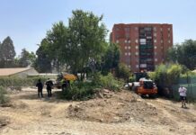 El Ayuntamiento desmantela dos parcelas de la Cañada y asegura que una de ellas se utilizaba como «punto de venta y consumo de droga»