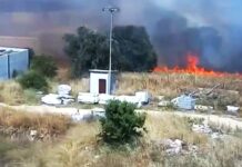 Detenida una persona por provocar un incendio cerca de un polígono industrial