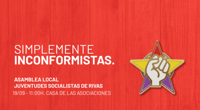 Patxi López clausurará el próximo sábado la Asamblea de renovación de Juventudes Socialistas de Rivas