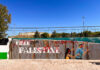 El mural de Palestina de Rivas sufre un segundo acto de vandalismo