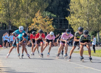 El Club Patín Velocidad Rivas, primero por puntos en la prueba de relevos en Betanzos