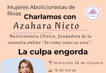 Mujeres Abolicionistas programa una charla sobre la alimentación, el peso y la presión social sobre la mujer