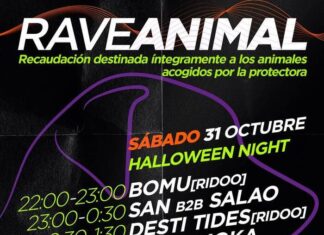 Raveanimal organiza una fiesta ‘rave’ con la taquilla destinada íntegramente a la protectora Rivanimal