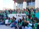 La huelga indefinida de la educación pública arranca con una concentración de 200 docentes en Rivas