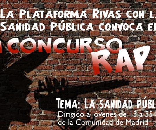 Rivas con la Sanidad Pública convoca su primer concurso ‘Rapea por la Sanidad Pública’
