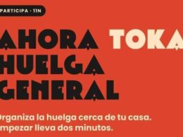 Alrededor de 150 personas participan en Rivas en la creación de comités de huelga de cara al 11N