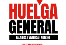 CCOO y UGT convocan una asamblea abierta para organizar a nivel local la huelga general del 11 de noviembre