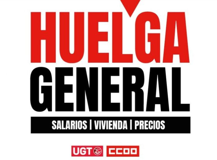 cartel ccoo-ugt huelga 11n-2