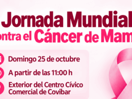 Covibar y la junta local de la AECC organizan una jornada de deporte y sensibilización frente al cáncer de mama